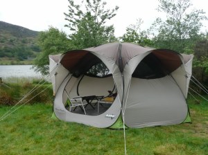 We use a tent like this for our living area